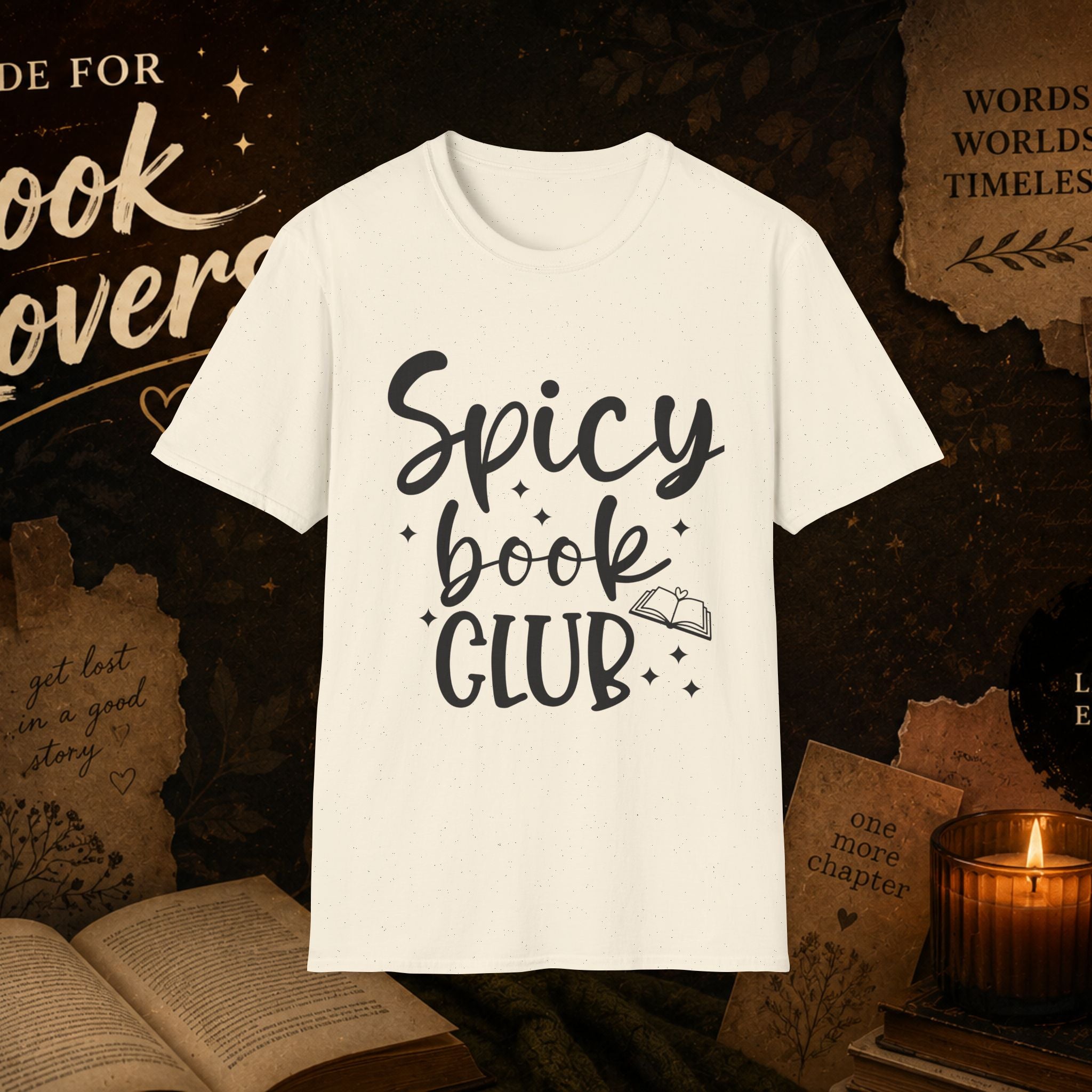 Spicy Book Club T-Shirt — Funny Reading Lover Tee