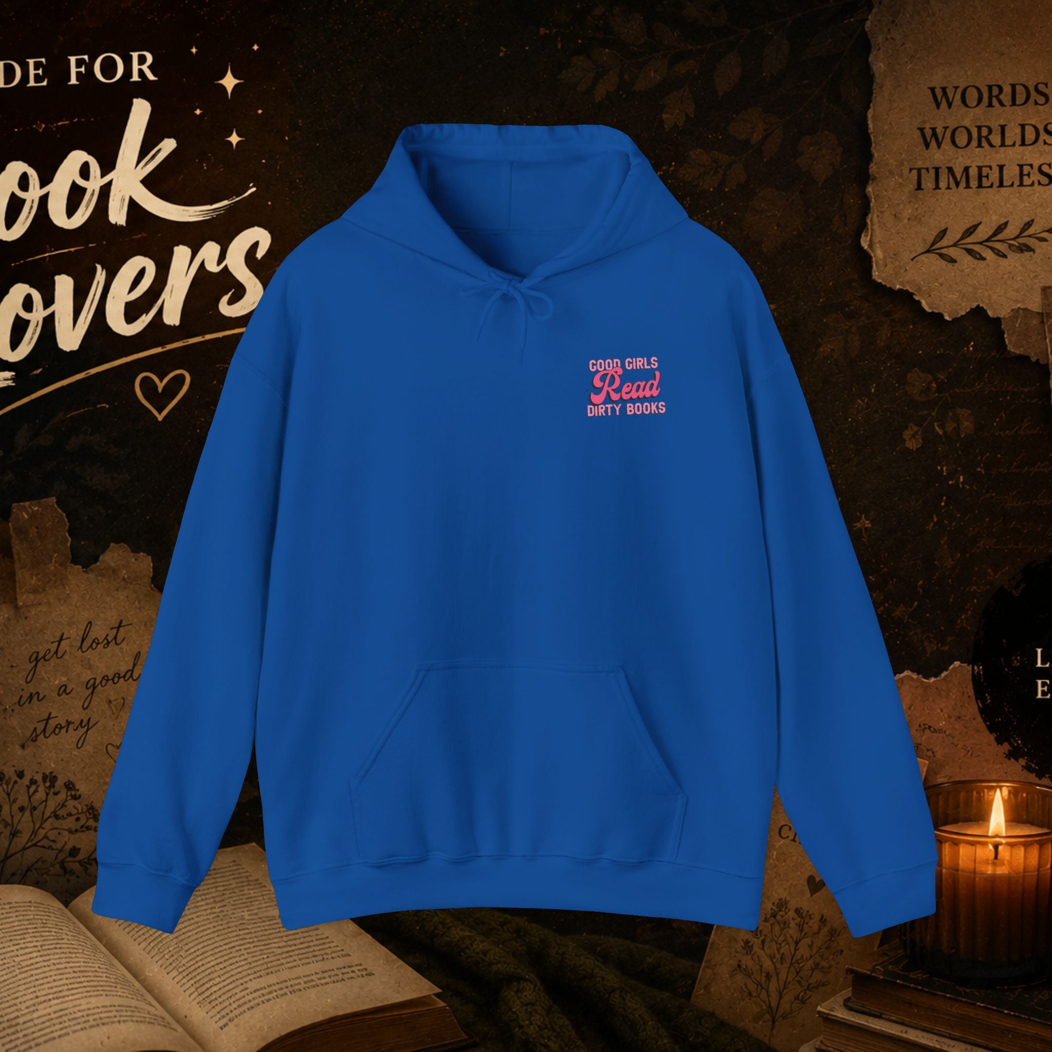 Book Lover Hoodie — “Don’t Ask Me What I’m Reading” Cozy Reading Sweatshirt