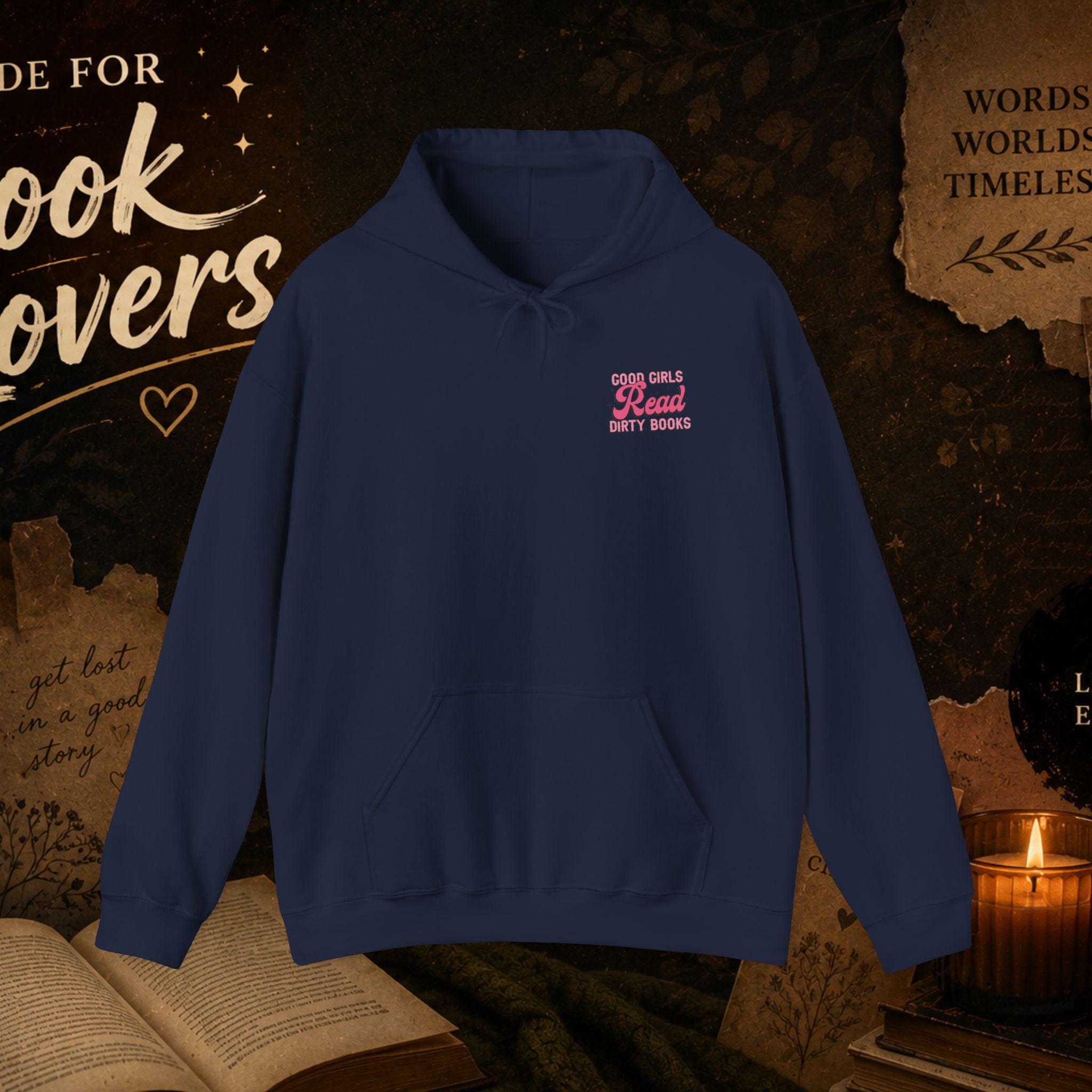 Book Lover Hoodie — “Don’t Ask Me What I’m Reading” Cozy Reading Sweatshirt