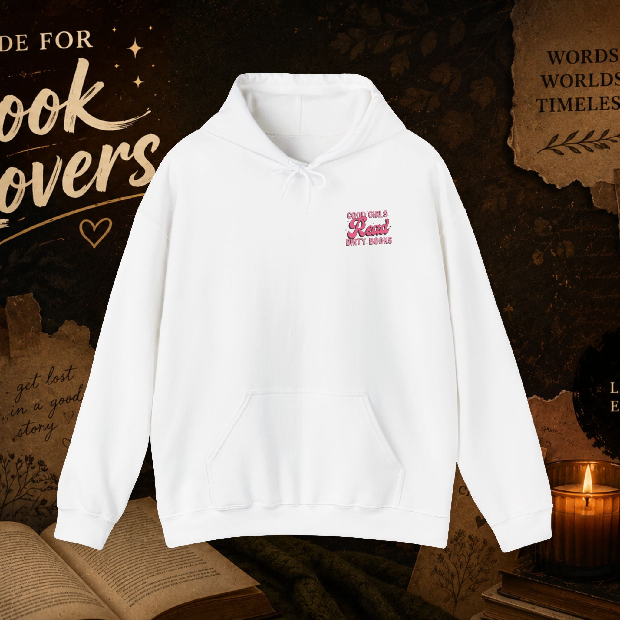 Book Lover Hoodie — “Don’t Ask Me What I’m Reading” Cozy Reading Sweatshirt