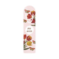 Floral Tulip Bookmark — "My Book" Metal Page Marker with Butterflies
