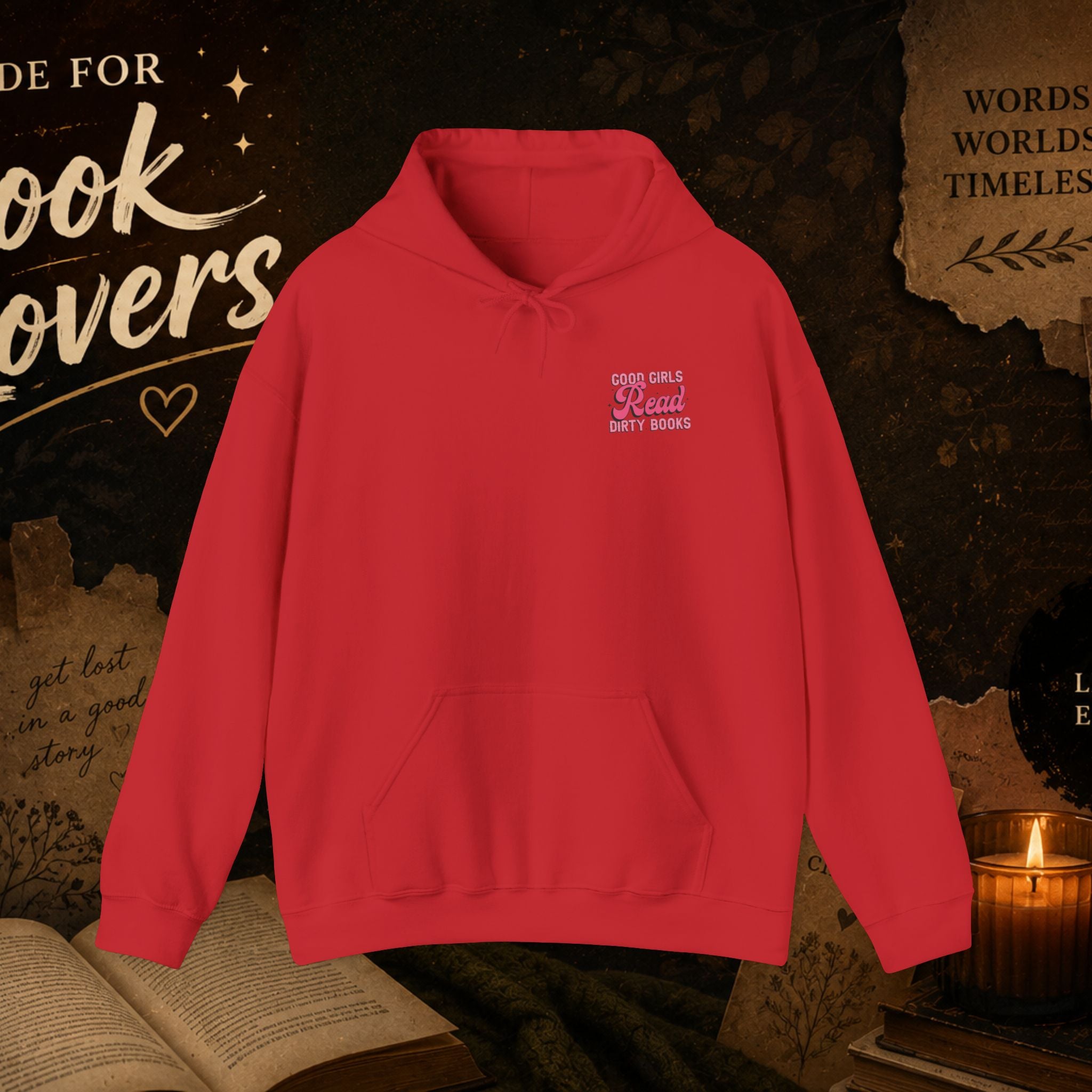 Book Lover Hoodie — “Don’t Ask Me What I’m Reading” Cozy Reading Sweatshirt