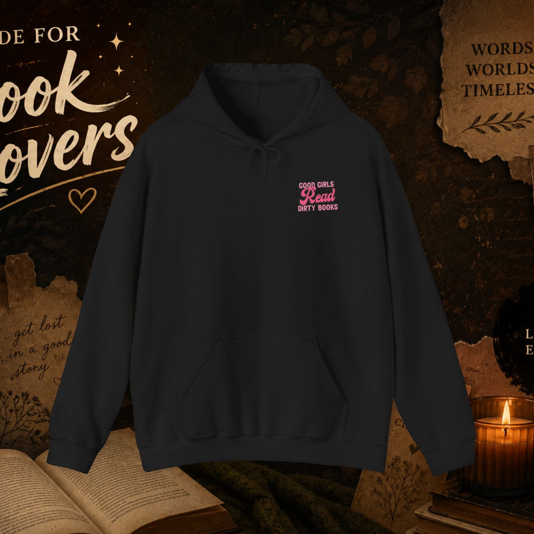 Book Lover Hoodie — “Don’t Ask Me What I’m Reading” Cozy Reading Sweatshirt