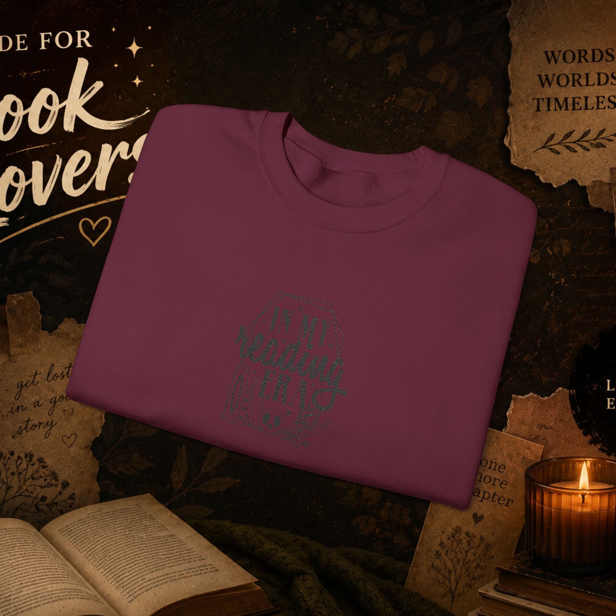 Reading Is My Therapy Sweatshirt