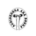 Audiobooks Are Books Vinyl Sticker — Earbuds Design Kiss-Cut Decal for Readers & Listeners
