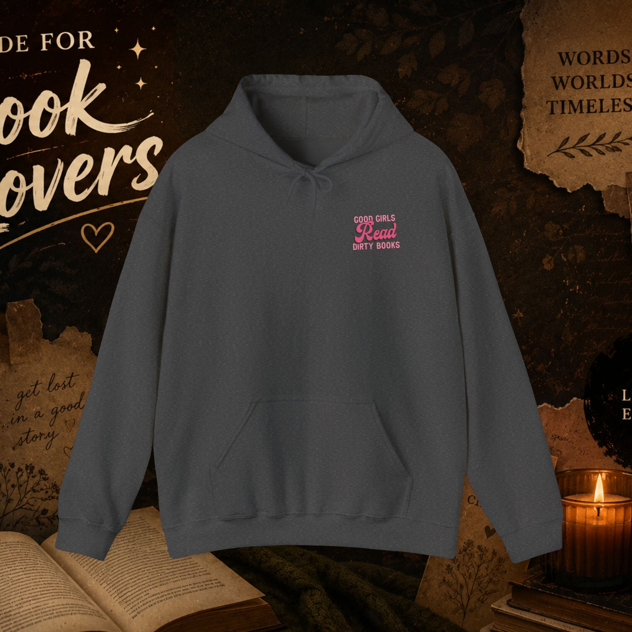 Book Lover Hoodie — “Don’t Ask Me What I’m Reading” Cozy Reading Sweatshirt