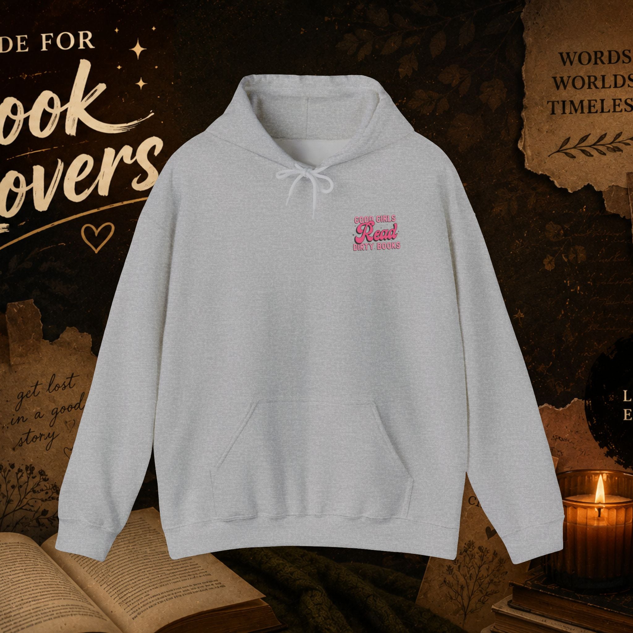 Book Lover Hoodie — “Don’t Ask Me What I’m Reading” Cozy Reading Sweatshirt