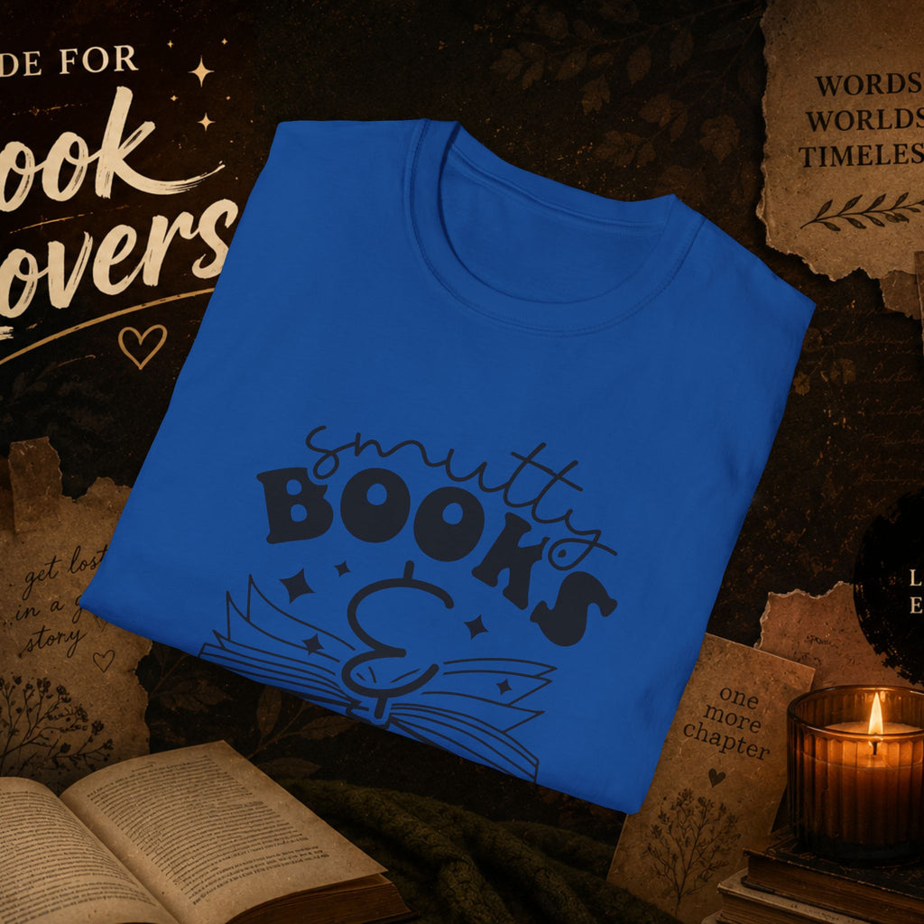 Books & Coffee Please T-Shirt — Funny Book Lover Tee for Readers and Coffee Fans