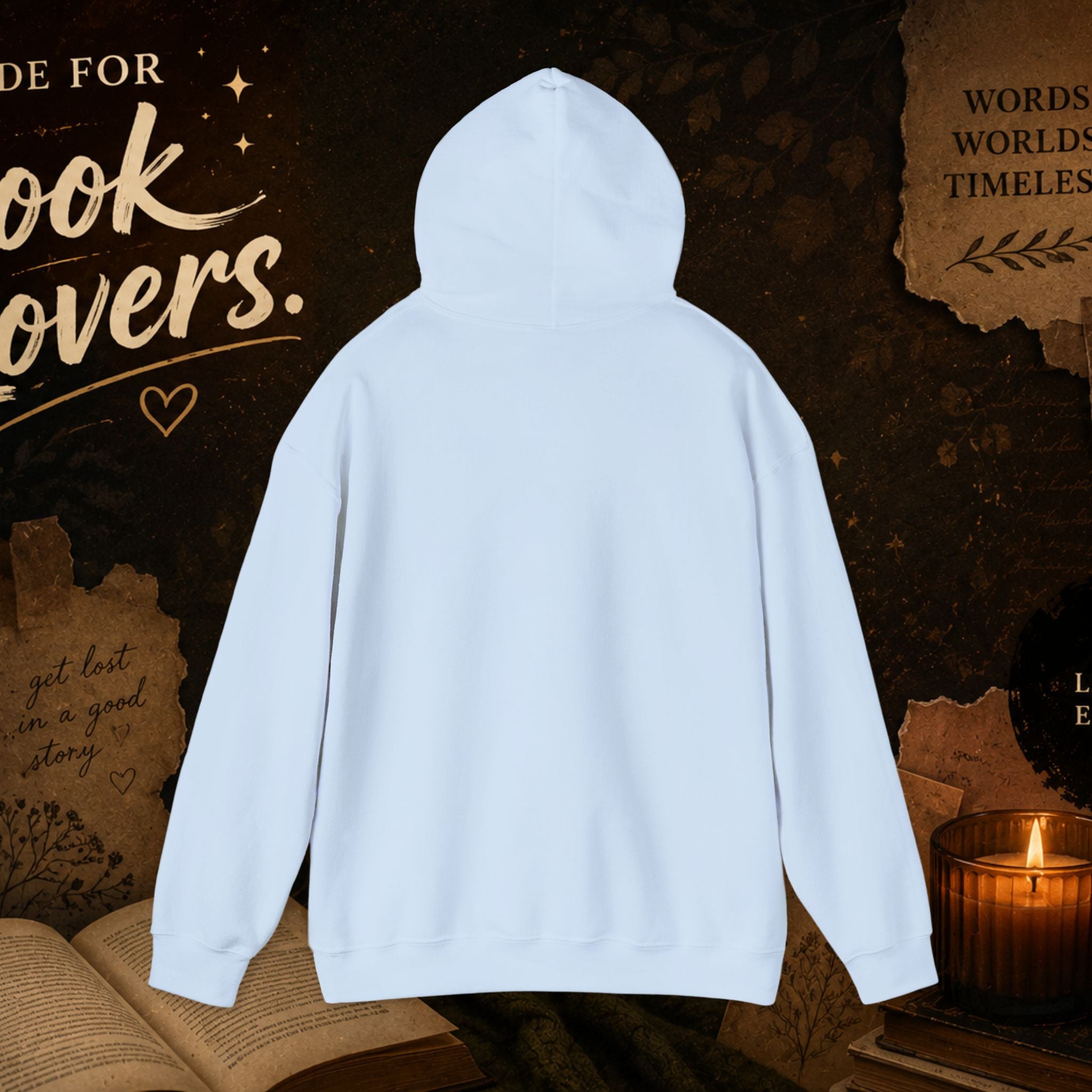 Pages of Sin Hoodie – Funny Book Lover Hoodie with 'Pages of Sin, I'm All In' Design