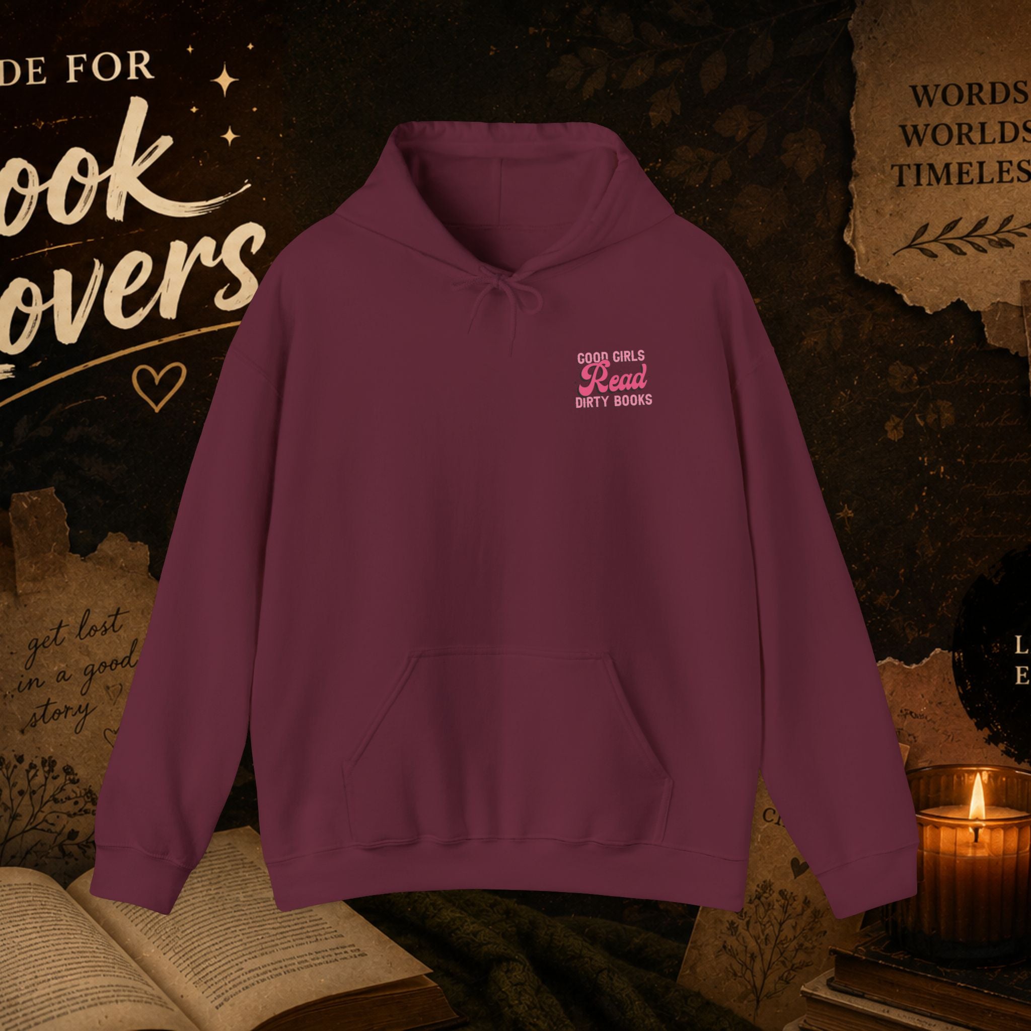 Book Lover Hoodie — “Don’t Ask Me What I’m Reading” Cozy Reading Sweatshirt