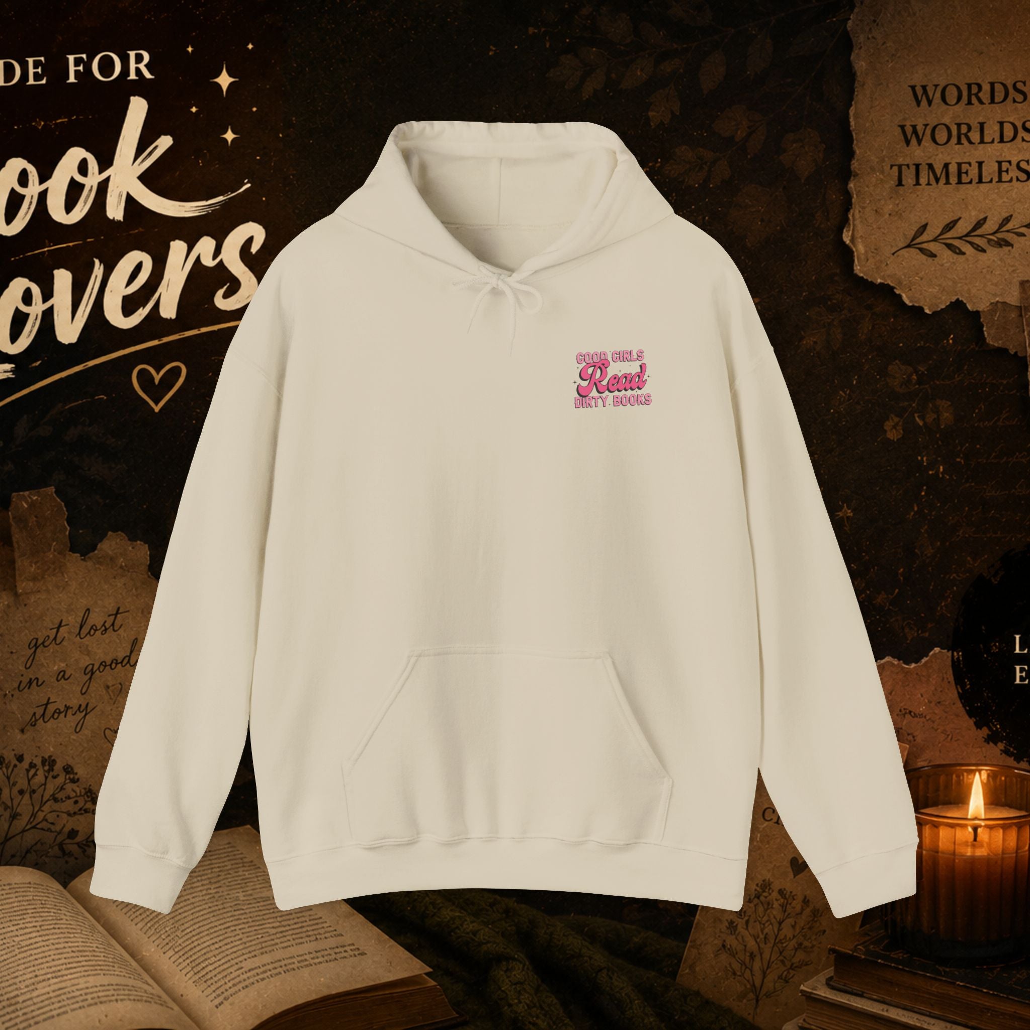 Book Lover Hoodie — “Don’t Ask Me What I’m Reading” Cozy Reading Sweatshirt
