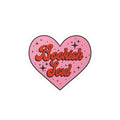 Bookish Soul Heart Sticker - Kiss-Cut Vinyl Decal for Book Lovers