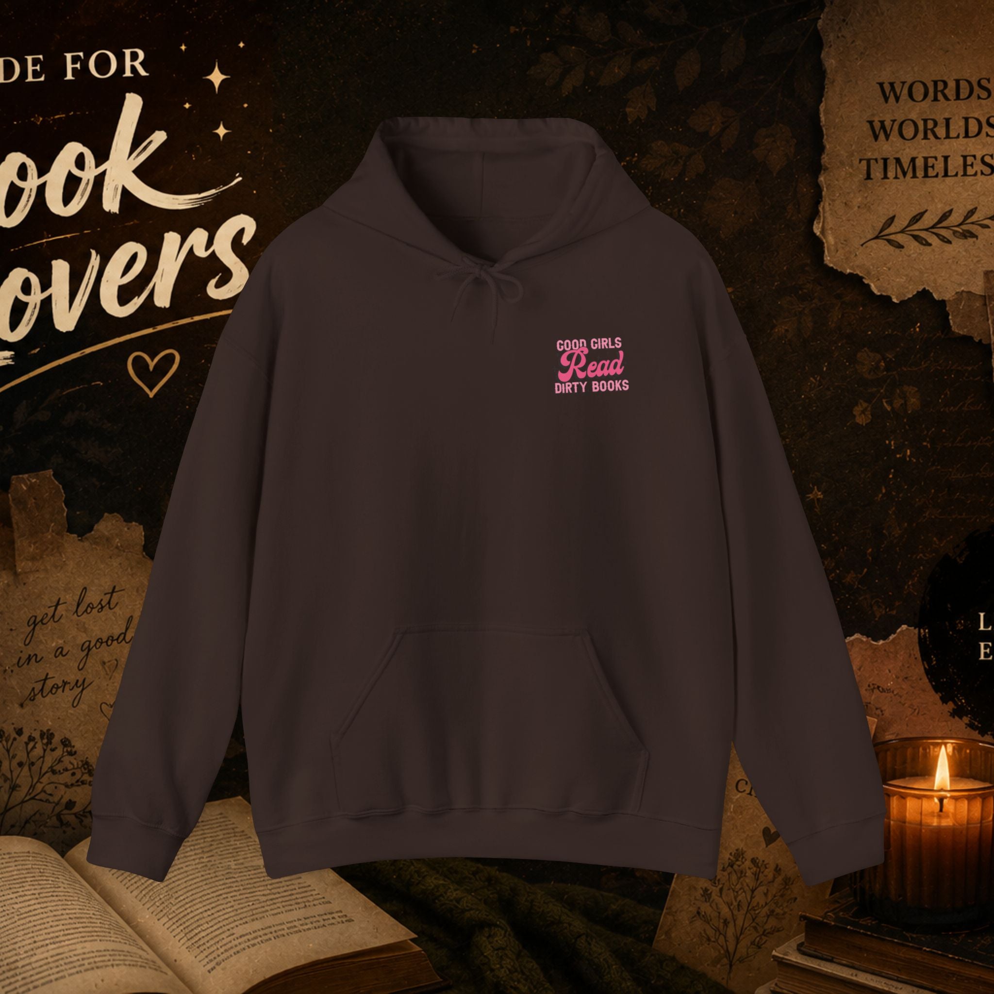 Book Lover Hoodie — “Don’t Ask Me What I’m Reading” Cozy Reading Sweatshirt