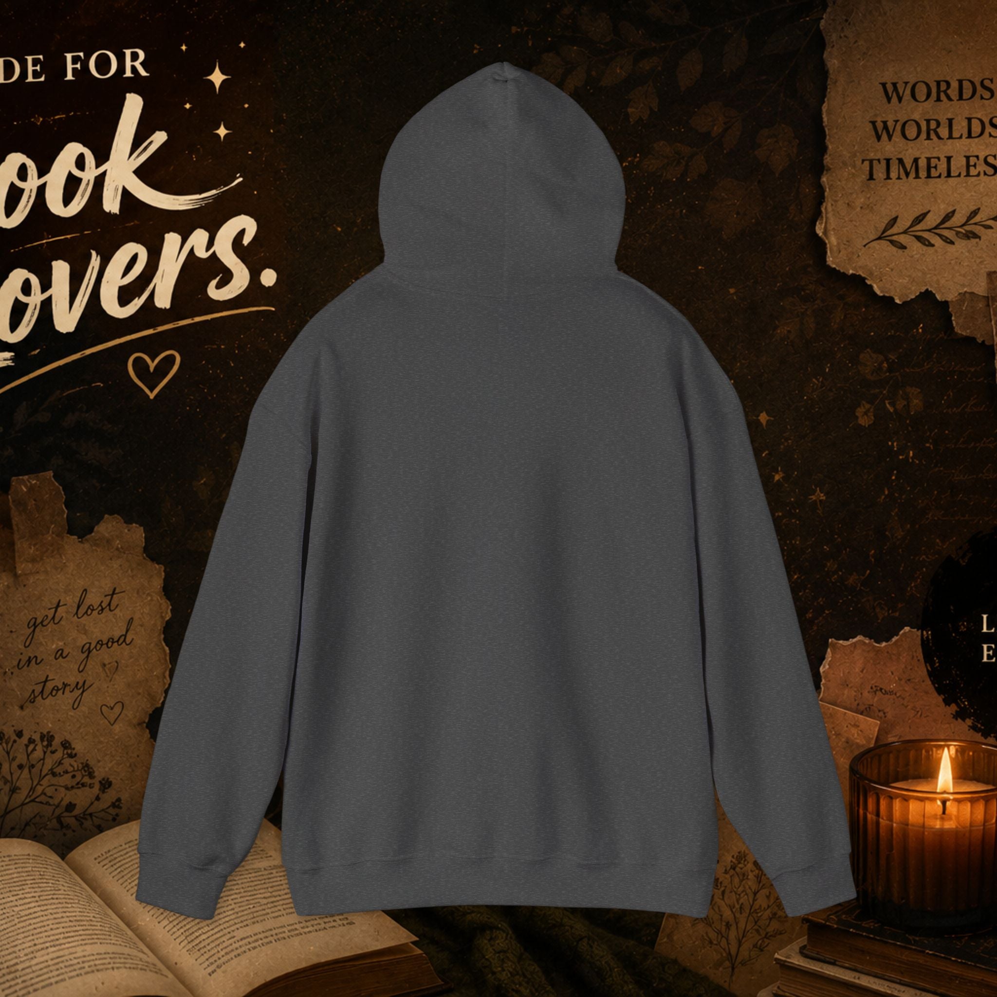 Pages of Sin Hoodie – Funny Book Lover Hoodie with 'Pages of Sin, I'm All In' Design