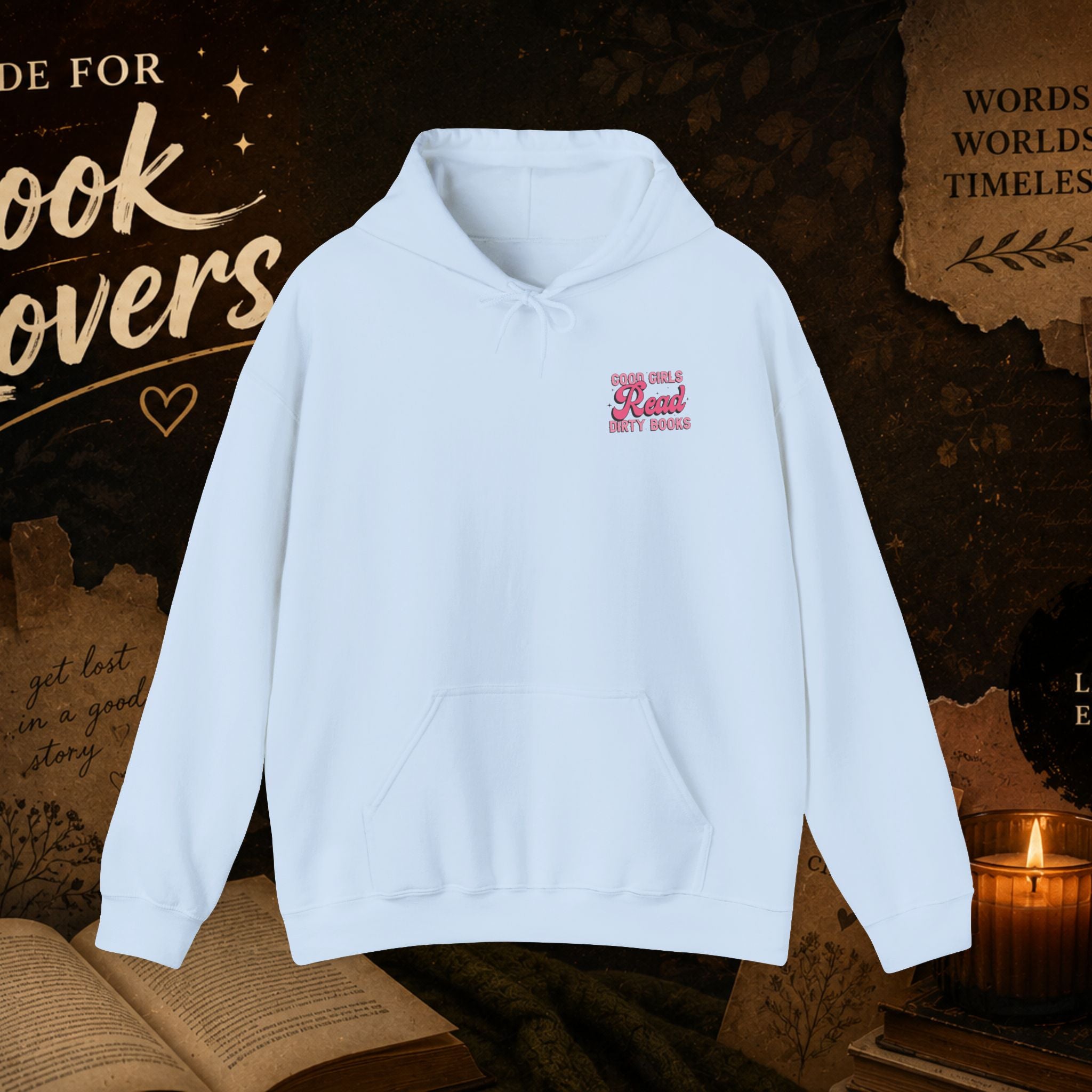 Book Lover Hoodie — “Don’t Ask Me What I’m Reading” Cozy Reading Sweatshirt
