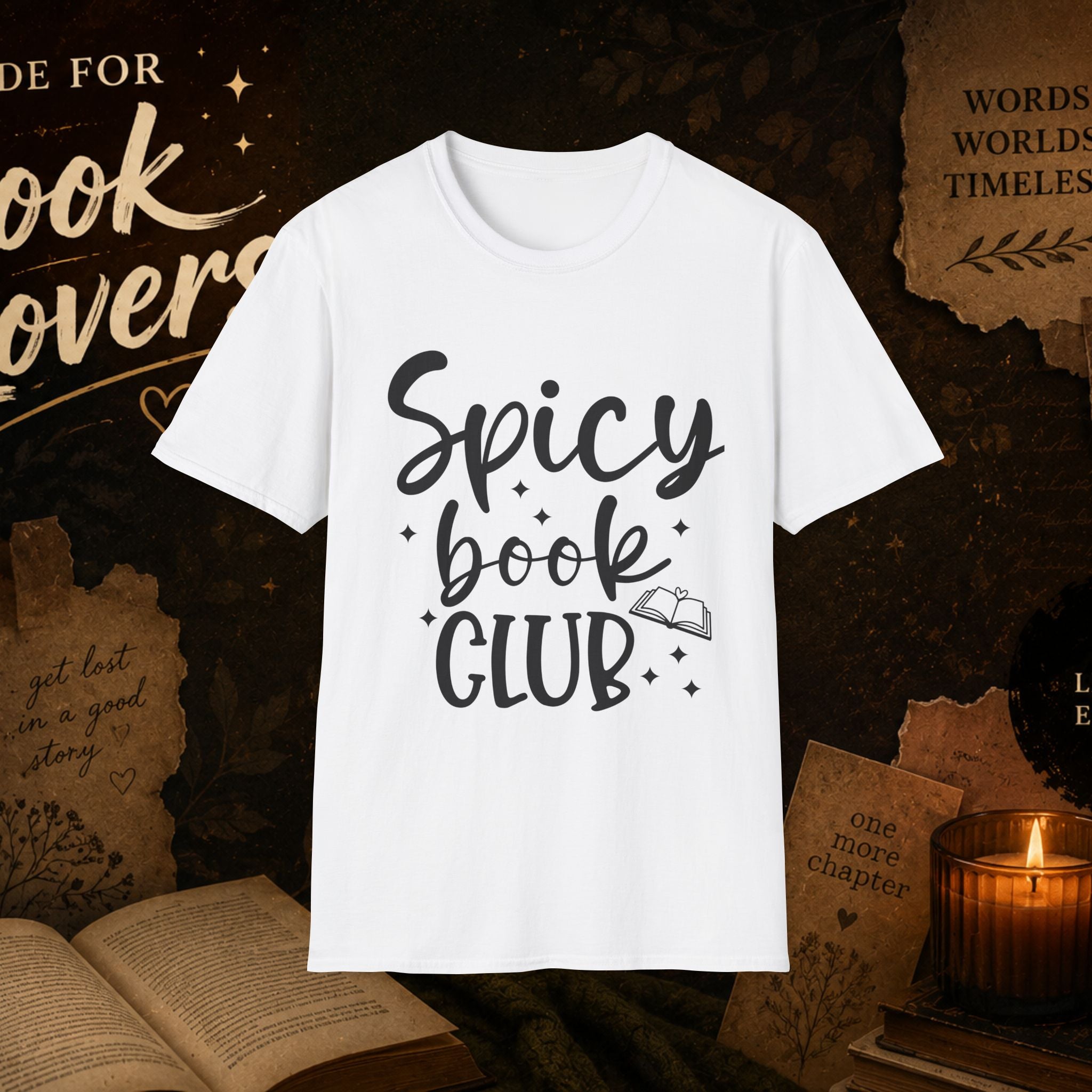 Spicy Book Club T-Shirt — Funny Reading Lover Tee