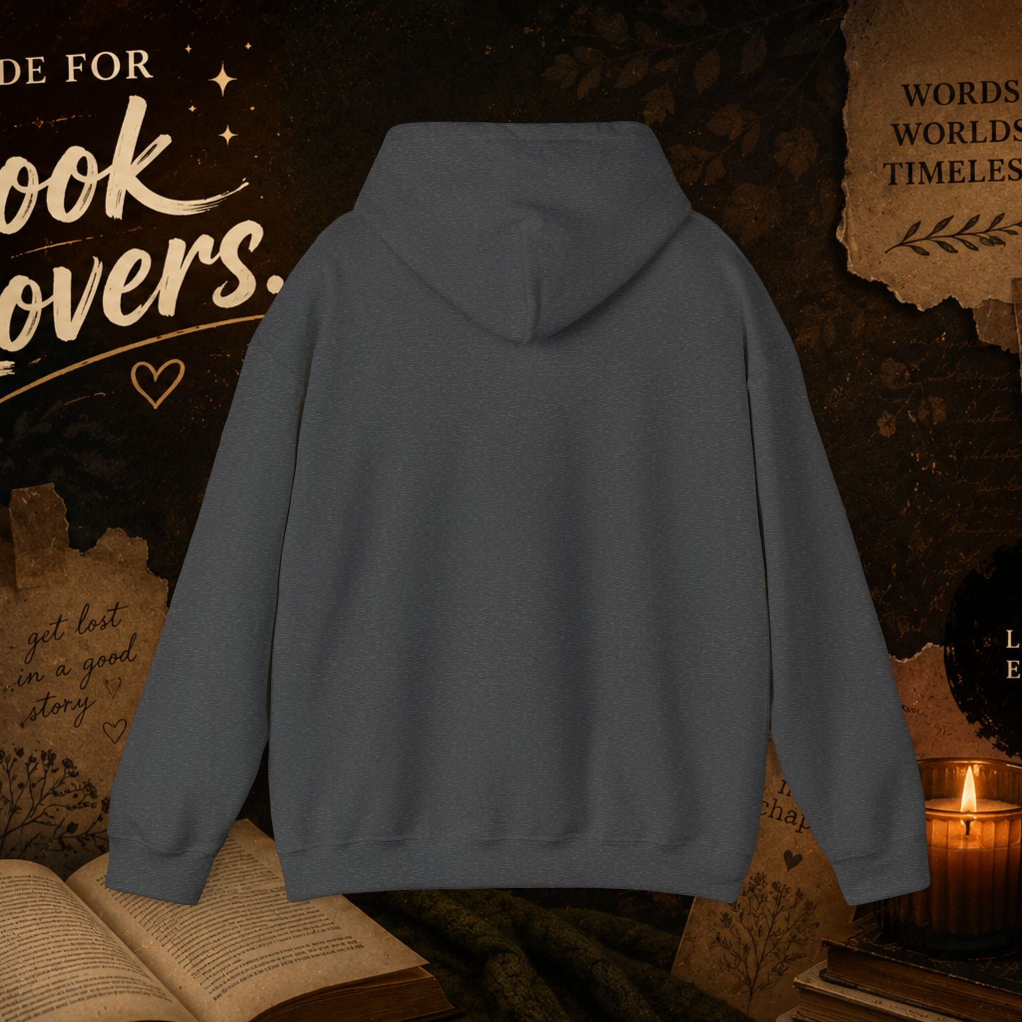 Pages of Sin Hoodie – Funny Book Lover Hoodie with 'Pages of Sin, I'm All In' Design