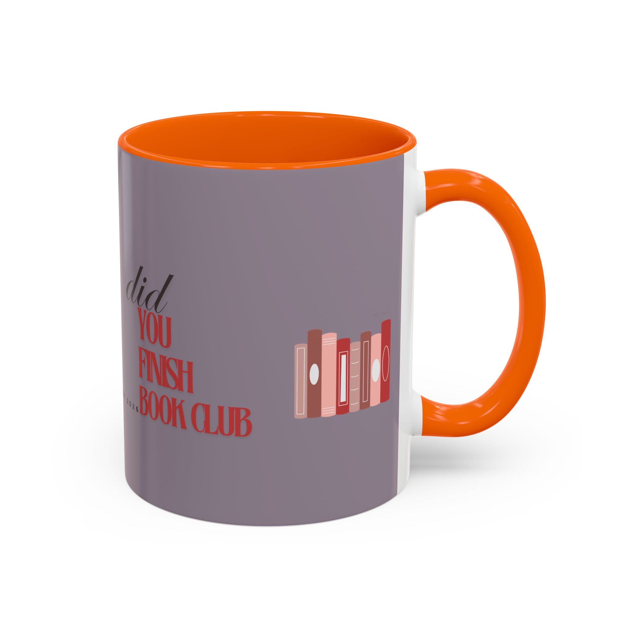 Book Club Coffee Mug — "Did You Finish?" Accent Mug for Readers (11/15oz)
